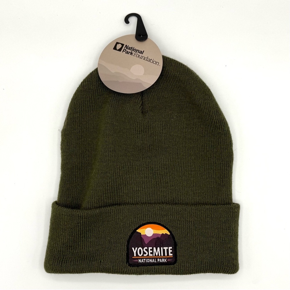 National Park Foundation Yosemite National Park Olive Green Beanie